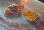 Torta di mele con zabaione